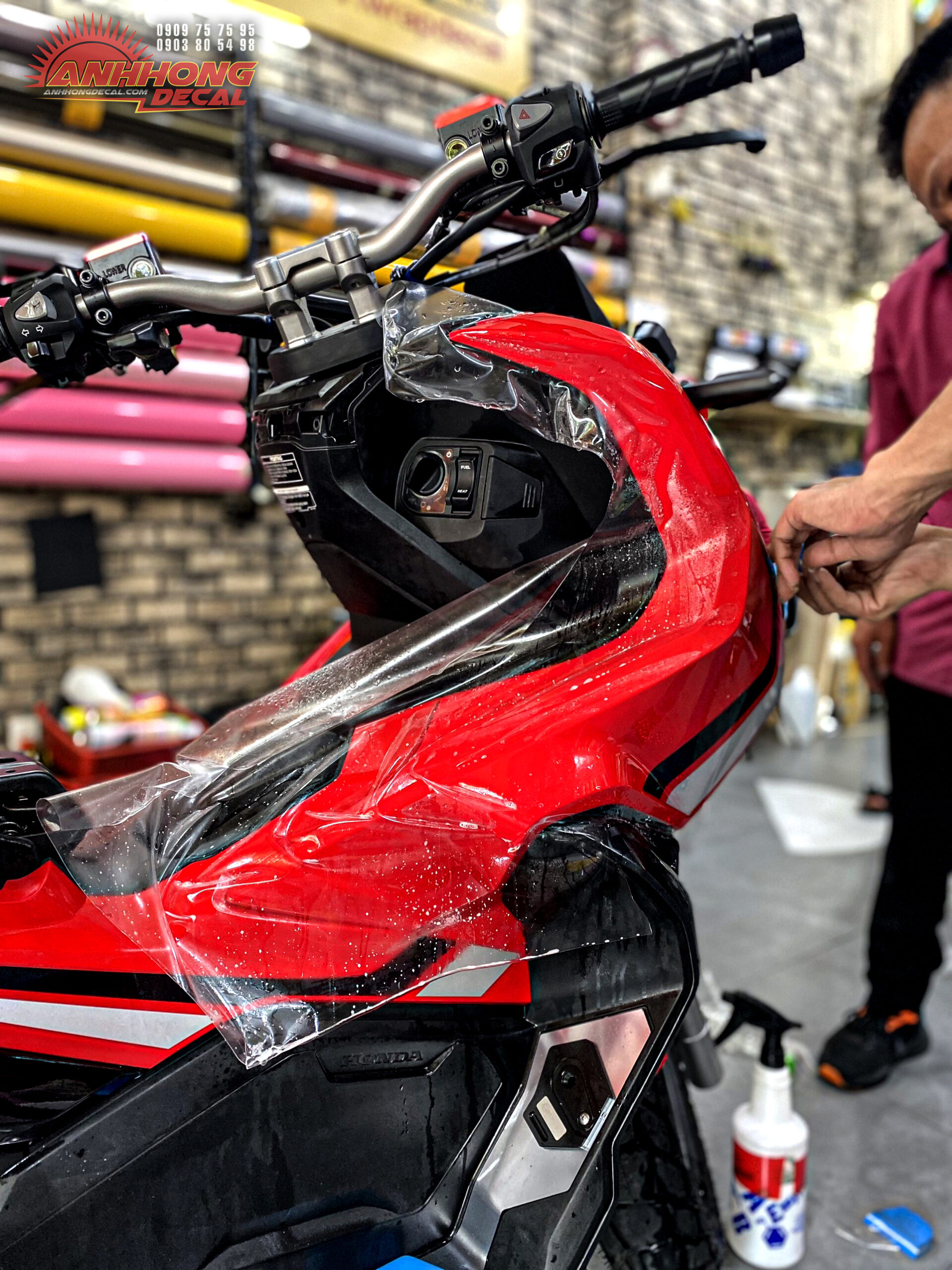 Honda ADV150 PPF TPU DOPON Cao Cấp - AH DECAL
