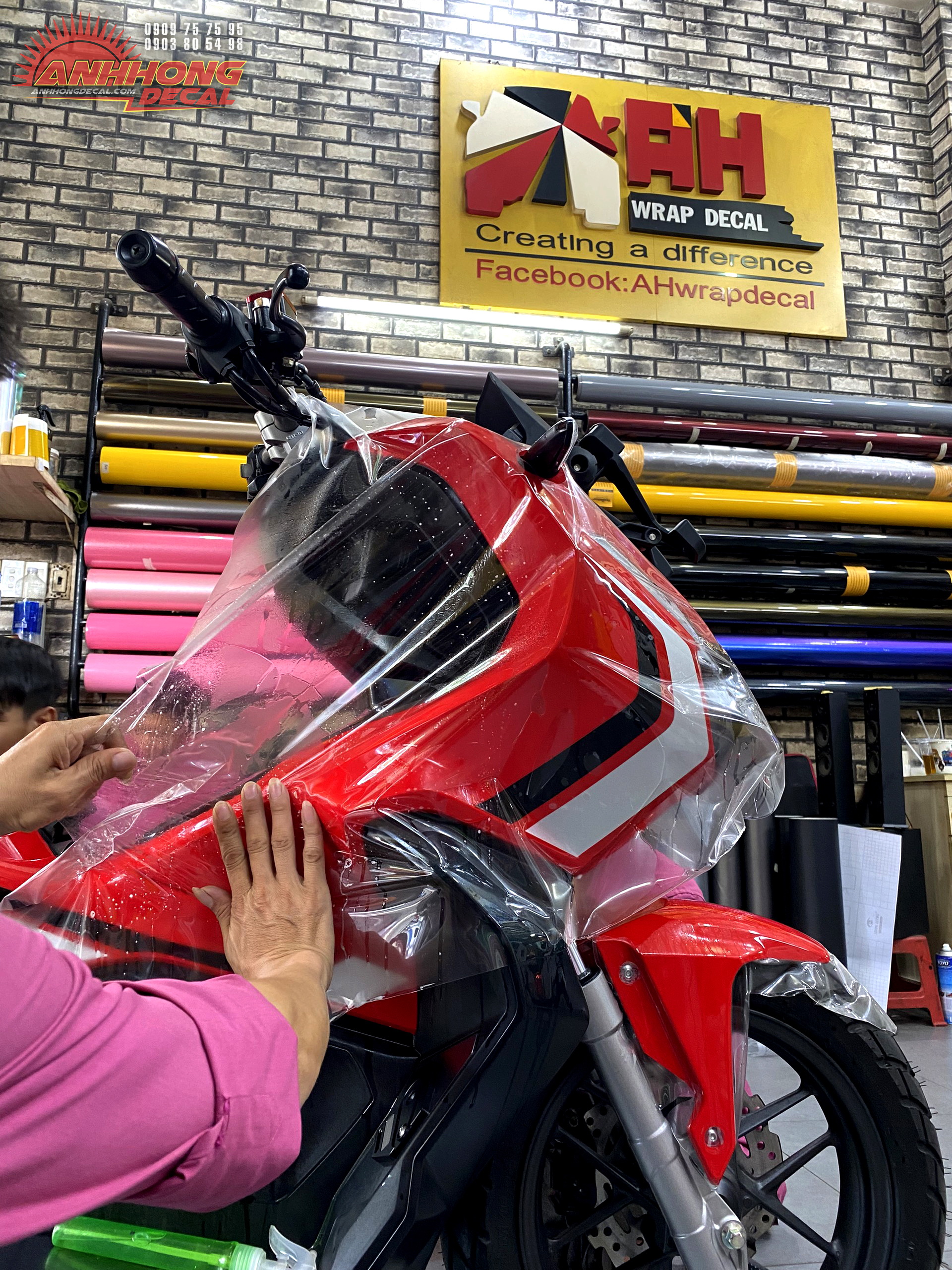 Honda ADV150 PPF TPU DOPON Cao Cấp - AH DECAL